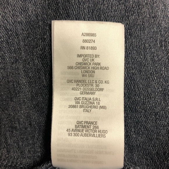 LOGO by Lori Goldstein Top Blue Large - Picture 4 of 7